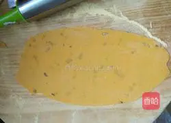Illustration of how to make pumpkin cookies 5