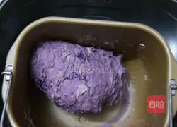 Milk Purple Sweet Potato Toast Recipe Illustration 3