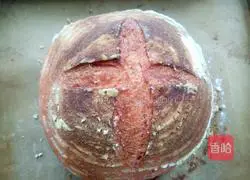 Illustration of how to make dragon fruit multi-grain buns 17