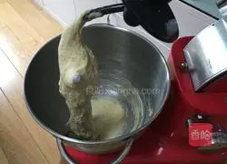 Illustration of how to make meat floss and blueberry bread 5