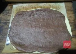 Two-color bean paste toast Illustration of how to do it 8