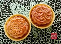 Illustration of how to make five-nut mooncakes 16