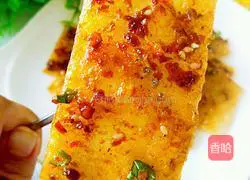 Illustration of making sauce-flavored pancakes 14