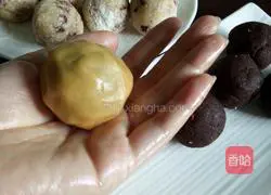 Cranberry Coconut Mooncake Recipe Illustration 9