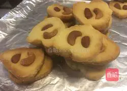 Illustration of how to make nut cookies (original & chocolate) 11