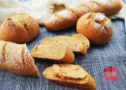 Illustration of how to make rye brown sugar soft European buns 9
