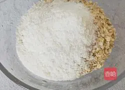 Illustration of how to make oatmeal cookies 2