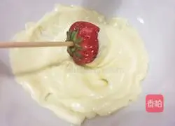 Strawberry Chocolate Lollipop Recipe Illustration 4