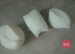 Illustration of making sauce-flavored pancakes 2