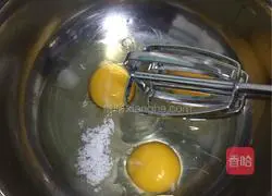 Illustration of how to make egg biscuits 5