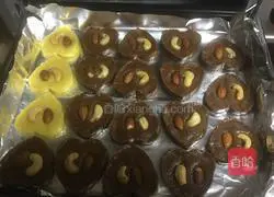 How to make nut cookies (original & chocolate) Illustration 9