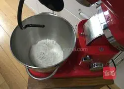 Illustration of how to make meat floss and blueberry bread 1