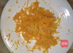 Illustration of how to make orange cookies 1
