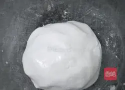 Moon cakes Illustration of how to make stuffed glutinous rice balls 1