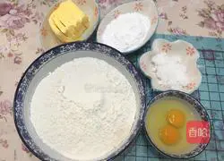 Illustration of how to make butter cookies 1