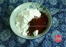 Chocolate glutinous rice cake recipe 1