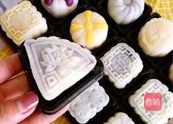 Snow Skin Mooncake Recipe Illustration 13