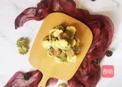 Illustration of how to make three-color margarita cookies 19