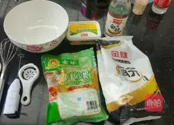 Butter Illustration of how to make cookies 1