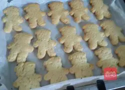 Illustration of how to make bear biscuits 14