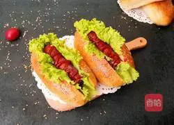 Illustration of how to make hot dog buns 18