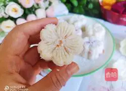 Illustration of how to make yam and fruit mooncakes 13