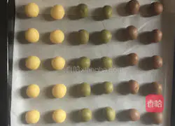 Illustration of three-color margarita cookies 15