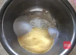 Illustration of how to make simple cornbread 1