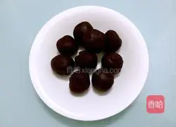 Illustration of making bean paste fancy bread 6