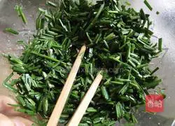 Illustration of how to make meat-flavored pancakes 4