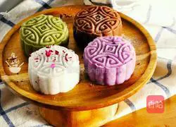 Illustration of how to make fancy snowskin mooncakes 17