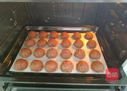 Cocoa Cookies Illustration of how to do it 11