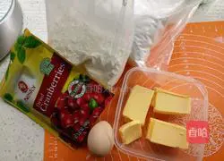 Cranberry butter cookies recipe 1