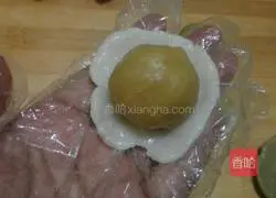 Illustration of how to make matcha snowskin mooncakes 6