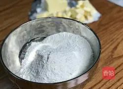 British afternoon tea: scones Illustration of how to make cakes 1