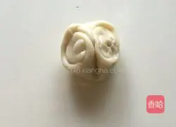 Traditional Soviet style Illustration of how to make fresh meat mooncakes 13