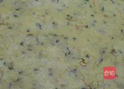 Illustration of how to make walnut hazelnut black sesame children's biscuits 9