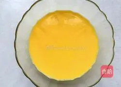 Illustration of how to make egg custard toast pudding 2