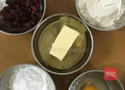  Illustration of how to make cranberry cookies 2