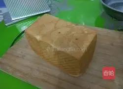 Illustration of how to make raisin milk toast 9