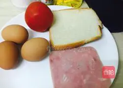 Toast Ham Tamagoyaki Recipe Illustration 2