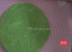 Illustration of how to make low-fat matcha biscuits 4