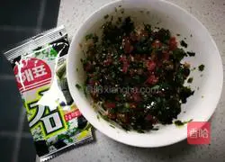 Illustration of how to make Tang Renshen Sausage Hand-Teared Bread 8