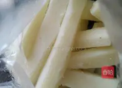 Illustration of how to make yam mooncakes 2