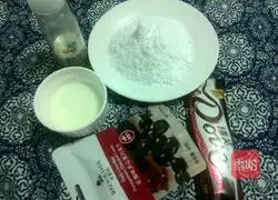 Chocolate Snow Skin Mooncake Recipe Illustration 1