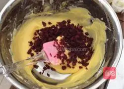 Illustration of how to make cranberry cookies 4
