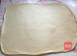 Illustration of how to make cocoa two-color toast 6