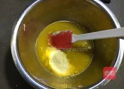 Illustration of how to make cocoa peanut cookies 2