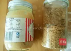 Illustration of how to make black and white sweet and salty dishes 7