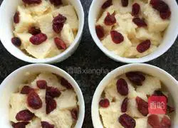 Baked Cranberry Toast Pudding Recipe Illustration 5